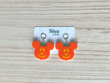 Load image into Gallery viewer, Pumpkin Mouse Dangles
