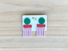 Load image into Gallery viewer, Festive Stacked Dangles