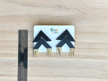 Load image into Gallery viewer, Stacked Spiky Dangles