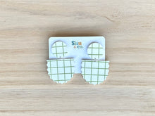 Load image into Gallery viewer, Nikki Dangles | Light Green & White
